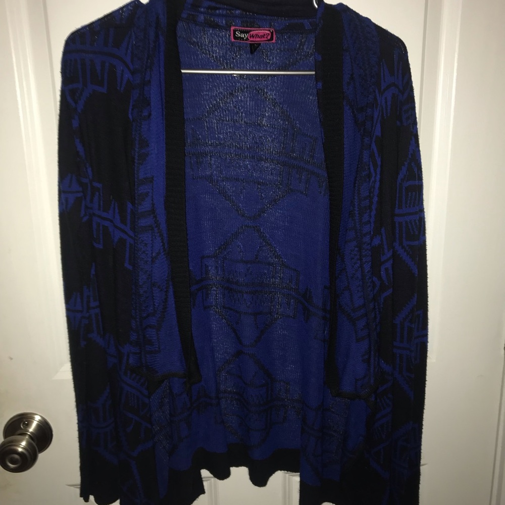 Aztec cardigan